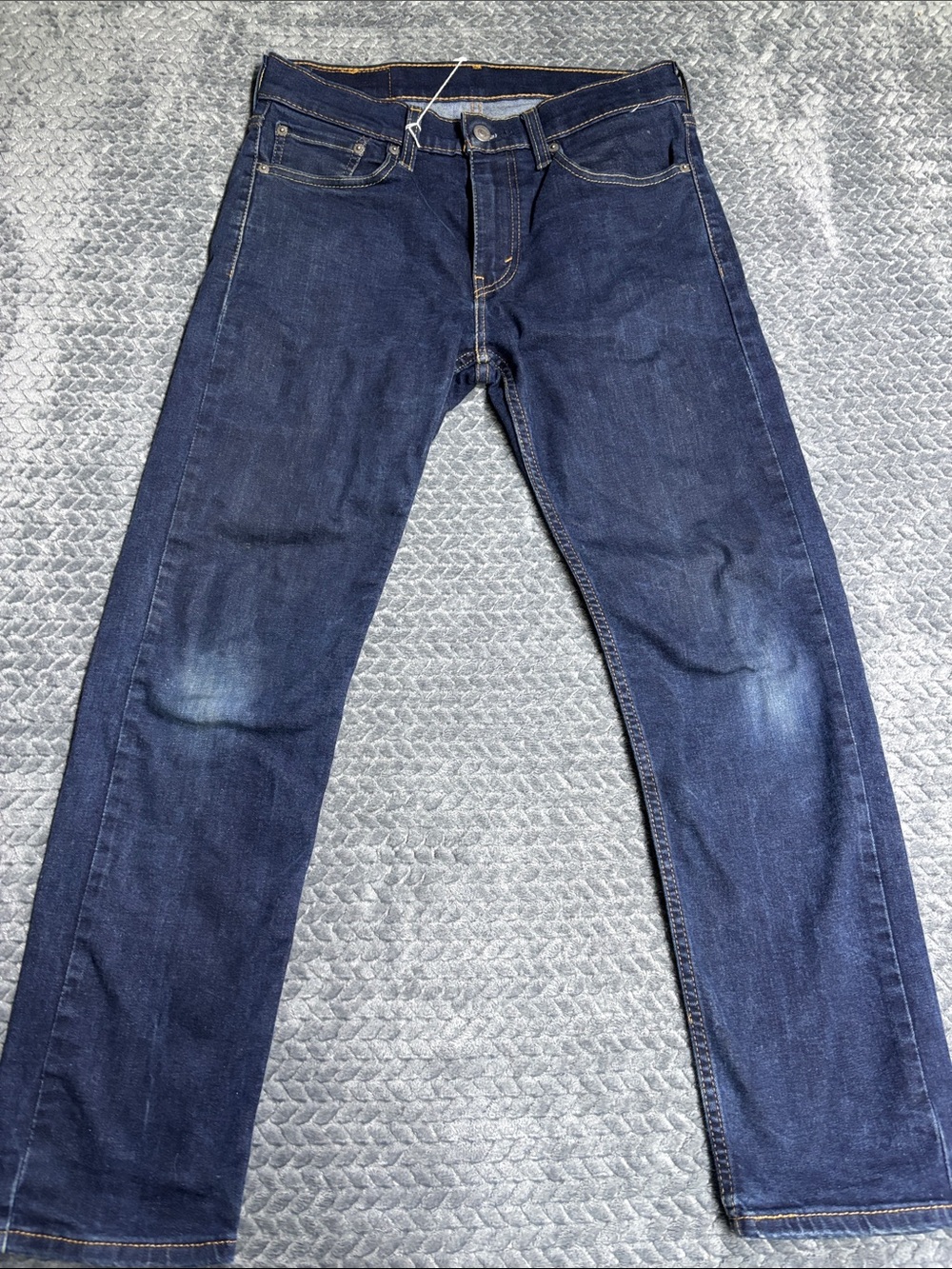 Levi's 502 Straight Leg Jeans in Dark Blue Denim 30x30